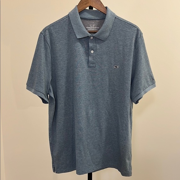 Vineyard Vines Blue Men's Polo Shirt, Men’s Size Large - Picture 1 of 6